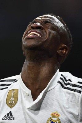 En fotos: Las desgarradoras imágenes de Vinícius Jr contra el Ajax en el Bernabéu