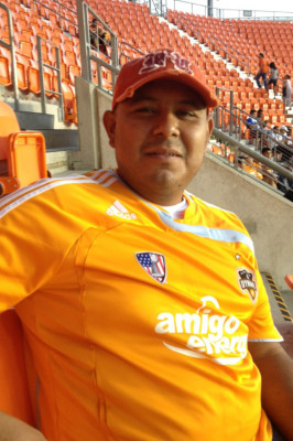 Los hondureños que estuvieron en el BBVA Compass Stadium