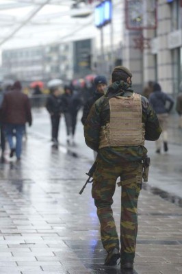 FOTOS: Así amaneció Bruselas ante alerta máxima por terrorismo