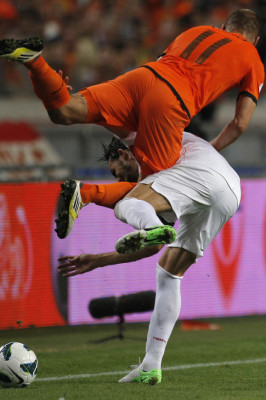 Las mejores imágenes eliminatorias europeas para Brasil 2014