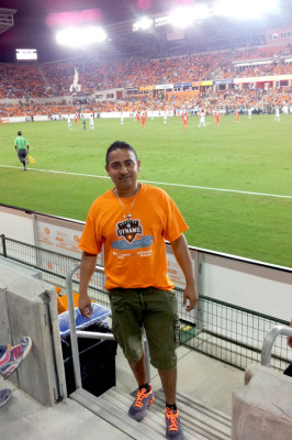 Los hondureños que estuvieron en el BBVA Compass Stadium