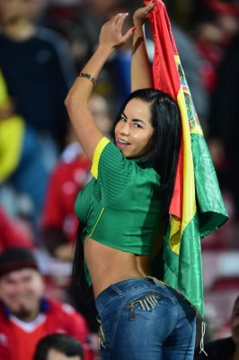 La musa boliviana que deslumbra en la Copa América