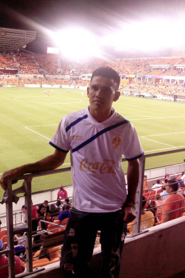 Los hondureños que estuvieron en el BBVA Compass Stadium