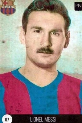 Sacan a las estrellas de la Liga de España en retro