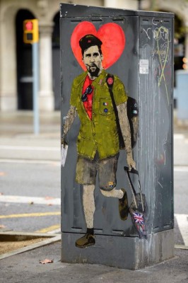 ''Hasta siempre, comandante'': comienzan a despedirse de Messi en la ciudad de Barcelona