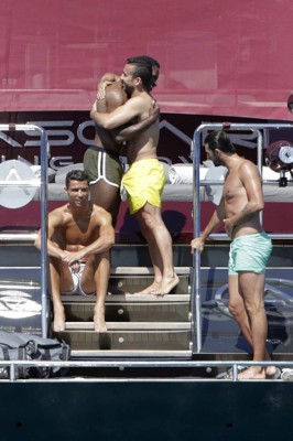Fotos: Así se la pasa Cristiano en sus vacaciones en Ibiza