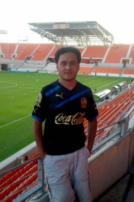 Los hondureños que estuvieron en el BBVA Compass Stadium