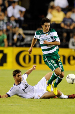 El Real Madrid sufre para imponerse al Santos Laguna