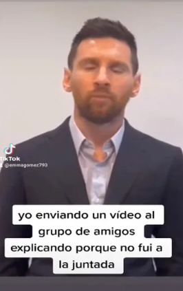 ¡Messi colgó un video pidiendo perdón al PSG y estallaron las redes con jocosos memes!