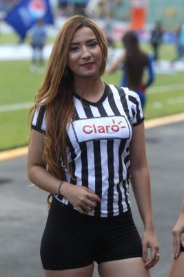 ¡Bellezas! Las mujeres que le dieron el toque lindo a la final Motagua-Real España