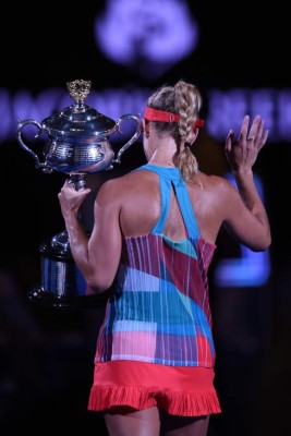 Conoce a la encantadora Angelique Kerber, la reina del Abierto de Australia