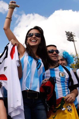 Así se palpita la final para los Argentinos en Brasil.
