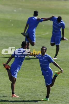 FOTOS: El entrenamiento de Honduras antes de enfrentar a Corea