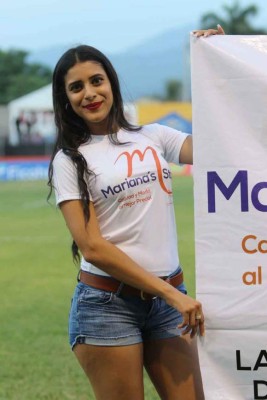 ¡BELLEZA! Las chicas que le dieron el toque especial a la final Honduras Progreso-Motagua