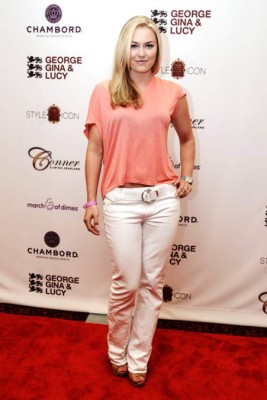 Ella es Lindsey Vonn, la esquiadora más bella del mundo