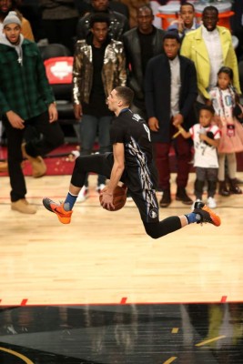 Las espectaculares fotos que dejó el concurso de clavadas en la NBA