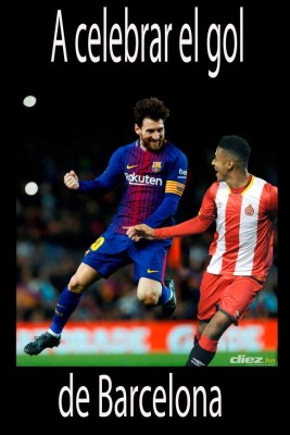MEMES: Hacen pedazos al Girona del Choco tras la paliza recibida por el Barça