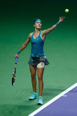 FOTOS: La tenista más sexi del US Open se retira por una conmoción cerebral