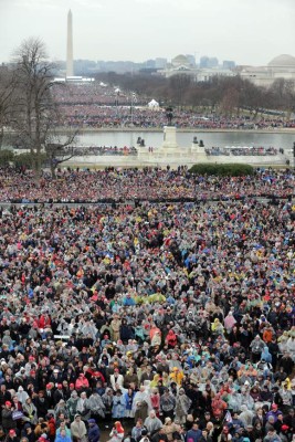 Las mejores fotos del primer día de Donald Trump como presidente de EEUU