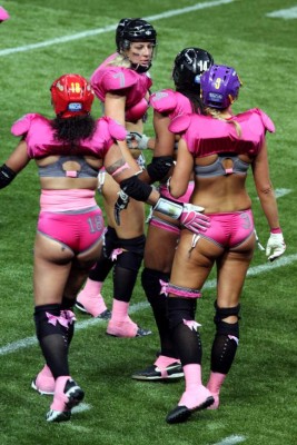 GALERÍA: Fútbol americano en lencería, la belleza que revoluciona el deporte