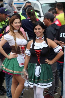 Impresionante ambiente en Costa Rica previo al duelo ante México