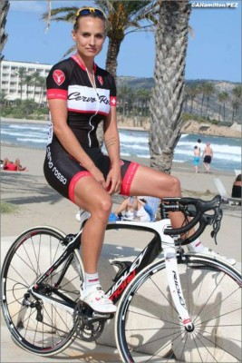 Conoce a la bella ciclista profesional que es sensación en Estados Unidos