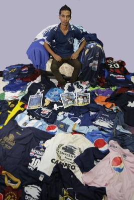 El aficionado de Motagua más fiel a sus colores