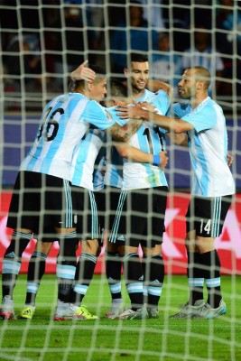 Las mejores fotos de Argentina-Paraguay y Uruguay-Jamaica en Copa América 2015