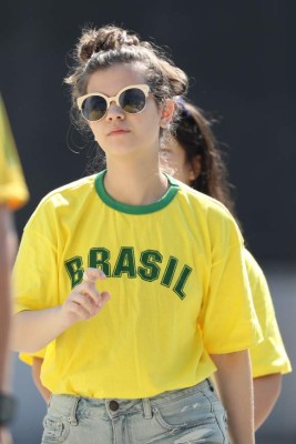 FOTOS: ¡Brasil también goleó en las gradas con las preciosas garotas!