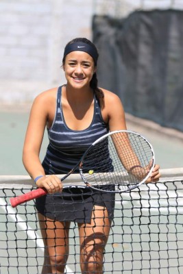 Daniela Obando, la tenista hondureña que admira a Roger Federer y María Sharapova