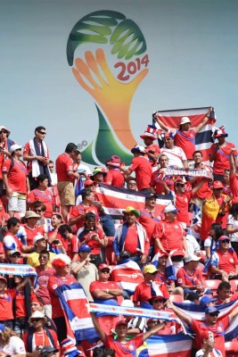 Las mejores imágenes del juego Costa Rica vs Italia.