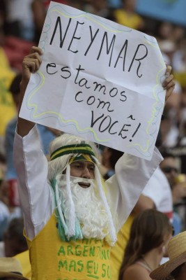 Las mejores imágenes del juego Argentina vs Bélgica.