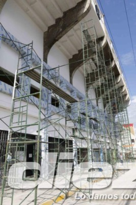Una belleza: Así son las nuevas mejoras que realizan al estadio Morazán