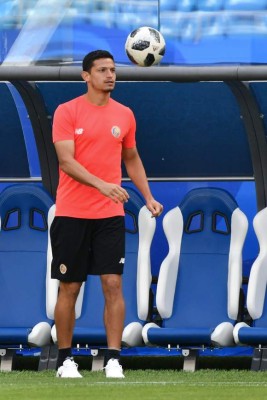 FOTOS: Así fue el entreno de Costa Rica en Samara para el debut en Rusia 2018