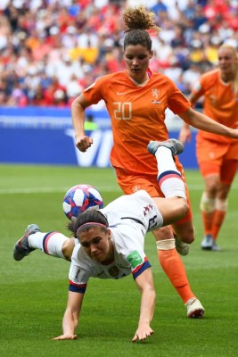 No viste en TV: Euforia de Estados Unidos, tristeza de Holanda y el desafío de Rapinoe