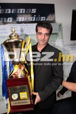 Así celebró Motagua en su camerino