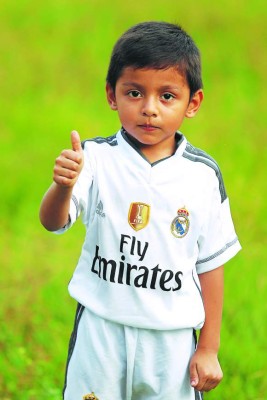FOTOS: Conocé a los niños hondureños que tiene nombres de cracks del fútbol
