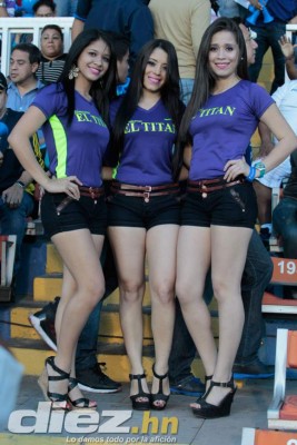 Las chicas bellas en la final de Honduras
