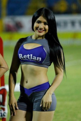 Las bellezas que se vieron en el estadio Morazán en el Real España-Platense