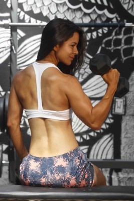 Vivian Crespo, una hondureña muy fit