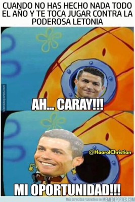 Los mejores memes del fin de semana con Cristiano Ronaldo como protagonista