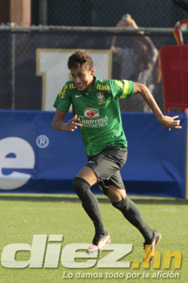 Entreno en Miami de la Selección de Brasil