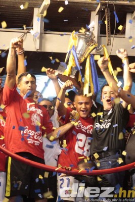 ¡Olimpia se corona campeón de Honduras!