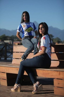 Conocé a Iris y Jacssiel, las bellas chicas que calientan el clásico ceibeño