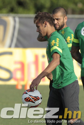 Entreno en Miami de la Selección de Brasil