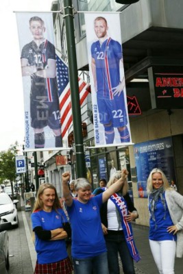 FOTOS: Locura en Islandia con el pase a cuartos de final