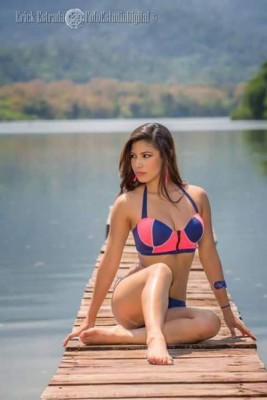 Jodeli Rodríguez, la despampanante modelo hondureña aficionada al Platense