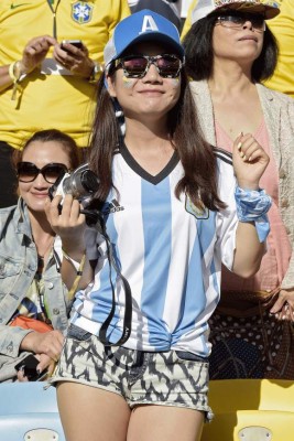 Así se palpita la final para los Argentinos en Brasil.