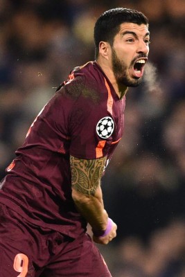 EN FOTOS: La locura de Messi en Stamford Bridge y el saludo a Conte
