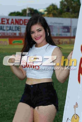 ¡Solo bellezas! Las lindas chicas que adornaron los juegos en El Progreso y San Pedro Sula